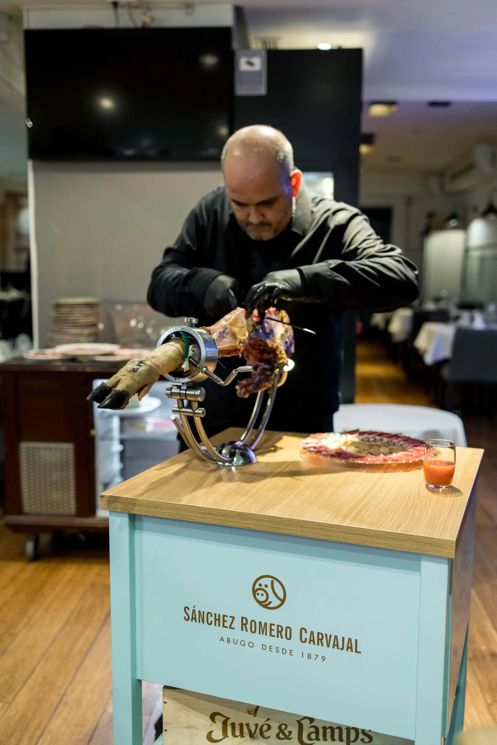 Jamón ibérico Romero Carvajal en La Gaditana