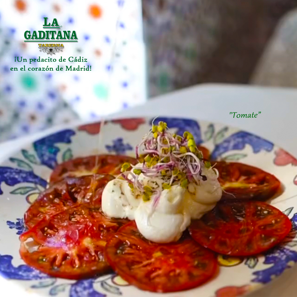 Tapas-Tomates-Taberna La Gaditana La Castellana